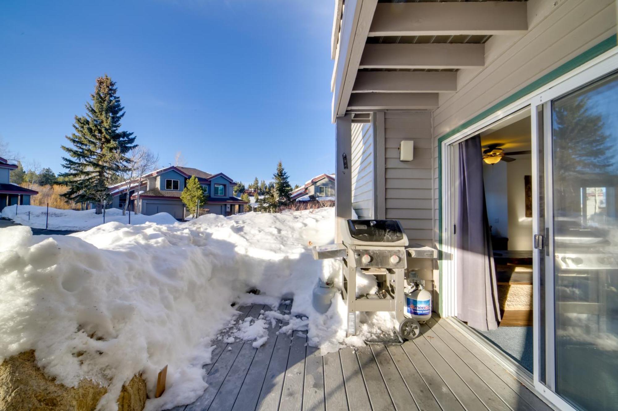 Snowcreek Resort Condo With Deck At Mammoth Mountain Mammoth Lakes Exterior photo